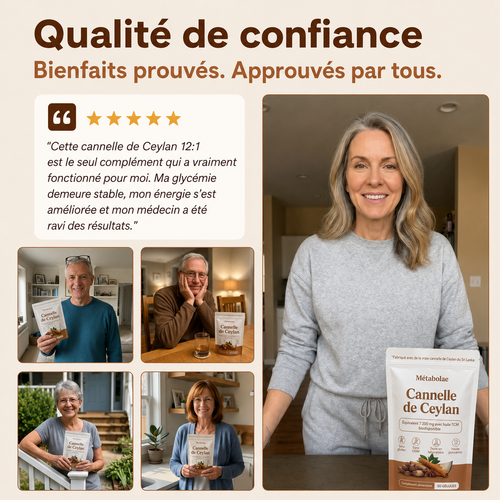 Cannelle de Ceylan 7200mg + Huile MCT